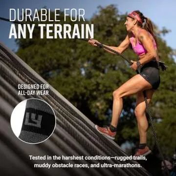 MudGear Quarter Crew Trail Running Socks for All Adventures