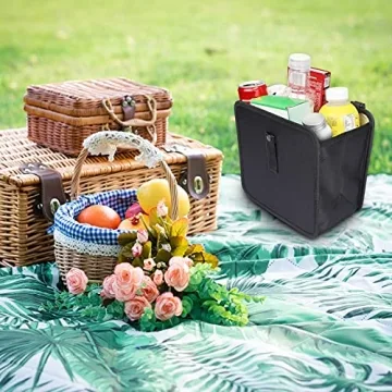 Versatile Waterproof Car Trash Can for Cleanliness on the Go