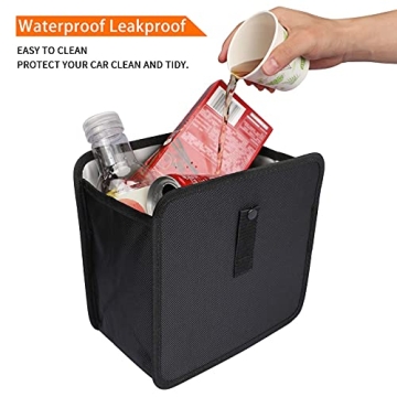 Versatile Waterproof Car Trash Can for Cleanliness on the Go