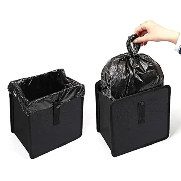 Versatile Waterproof Car Trash Can for Cleanliness on the Go