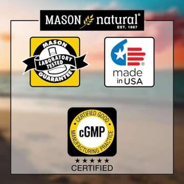 MASON NATURAL Collagen Premium Skin Cream - Anti Aging Face and Body Moisturizer, Intense Skin Hydration and Firmness, Pear Scent, Paraben Free, 2 OZ (4-Pack)