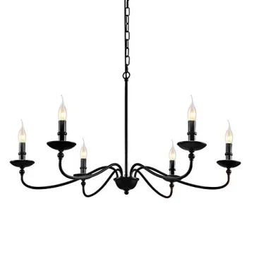 Classic 36" Dia Candelabra Chandeliers for Dining