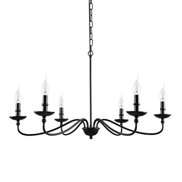 Classic 36" Dia Candelabra Chandeliers for Dining