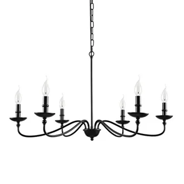 Classic 36" Dia Candelabra Chandeliers for Dining