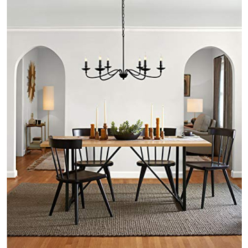 Classic 36" Dia Candelabra Chandeliers for Dining
