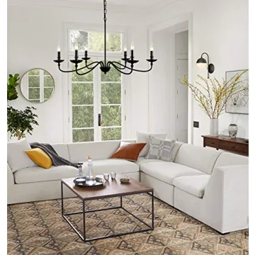 Classic 36" Dia Candelabra Chandeliers for Dining