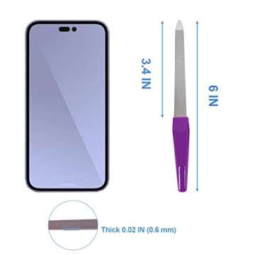 Top Quality Stainless Steel Nail Files Set for All Nails