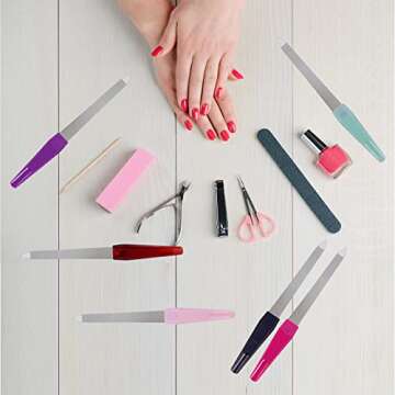 Top Quality Stainless Steel Nail Files Set for All Nails
