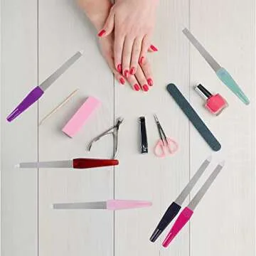 Top Quality Stainless Steel Nail Files Set for All Nails