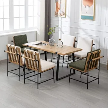 DUOMAY Modern Dining Chairs Set for Stylish Comfort
