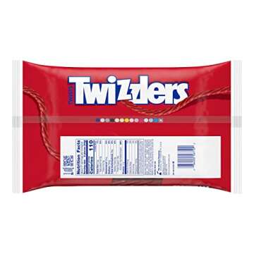TWIZZLERS Twists Strawberry Flavored Chewy Candy Big Bag 32 oz