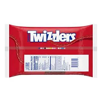 TWIZZLERS Twists Strawberry Flavored Chewy Candy Big Bag 32 oz