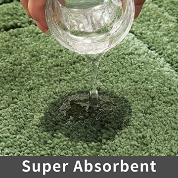 COSY HOMEER Anti-Slip Extra Thick Bath Rugs for Comfort
