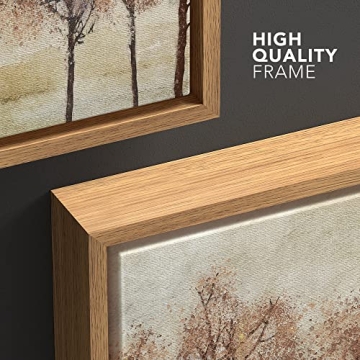 wall26 Framed Canvas Print Autumn Leaf Art for Home