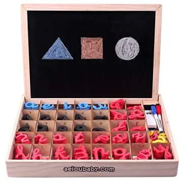 Montessori Magnetic Letters & Numbers for Kids | Educational Toys