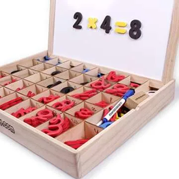 Montessori Magnetic Letters & Numbers for Kids | Educational Toys