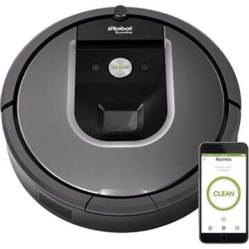 iRobot Roomba 960 Robot Vacuum- Wi-Fi Connected Mapping, Compatible with Alexa, Ideal for Pet Hair, ...