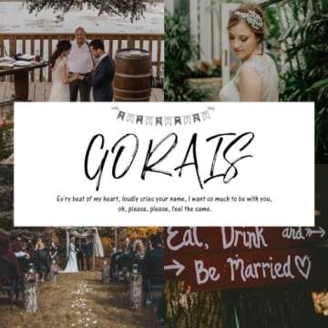 Gorais Flower Bride Wedding Hair Vine Crystal Bridal Headpieces Pearl Hair Accessories for Women and Girls