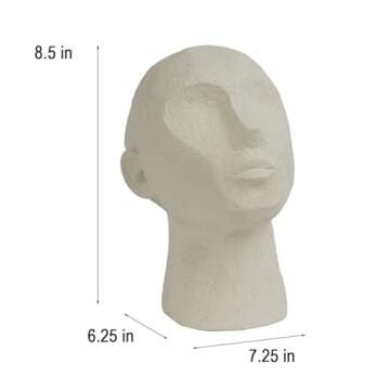 Abstract Decor Sculptures Home Decor - Resin Thinker Human Head Statue Shelf Decorations Bust Statue...