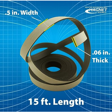 Master Magnetics Craft Tape - Flexible Magnetic Solution