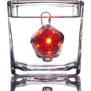 Ruffwear, Beacon Safety Light for Dogs, Clear Lake