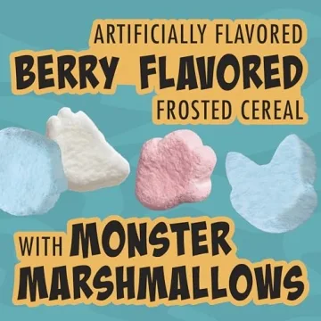 Boo Berry Cereal with Monster Marshmallows - 16 oz
