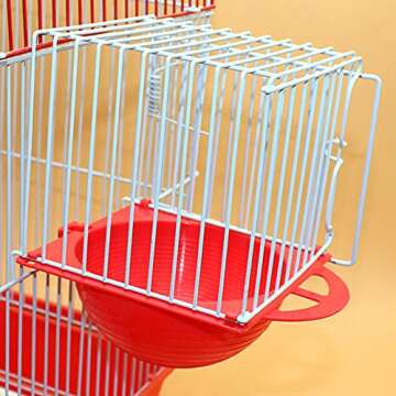 Bird Cage Easy Cleaning Bird House Birds Breeding Boxes Cat House Parrot Nest Hamster Cage Pet Accessories Birdcage