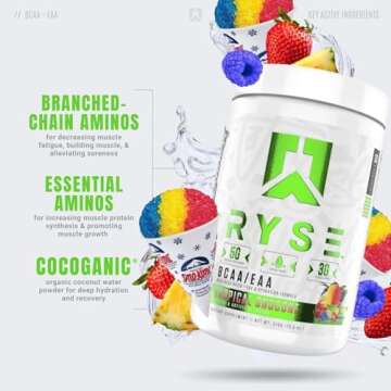 Ryse Core Series BCAA+EAA Effective Recovery and Hydration