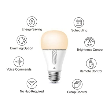Kasa Smart Light Bulb KL110: Wi-Fi Dimmable & Voice Control
