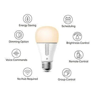 Kasa Smart Light Bulb KL110: Wi-Fi Dimmable & Voice Control