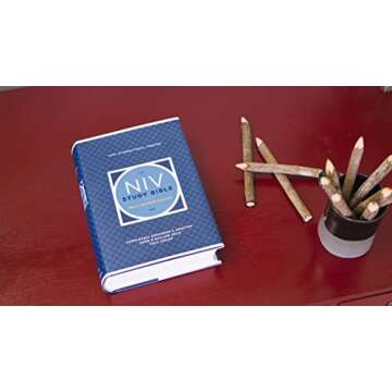 NIV Study Bible, Fully Revised Edition (Study Deeply. Believe Wholeheartedly.), Hardcover, Red Letter, Comfort Print
