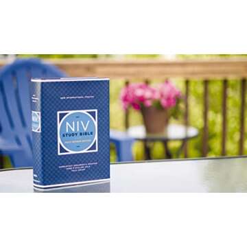 NIV Study Bible, Fully Revised Edition (Study Deeply. Believe Wholeheartedly.), Hardcover, Red Letter, Comfort Print