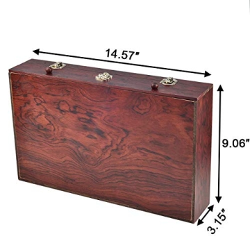 Sunnyglade 145 Piece Deluxe Art Set in Wooden Box