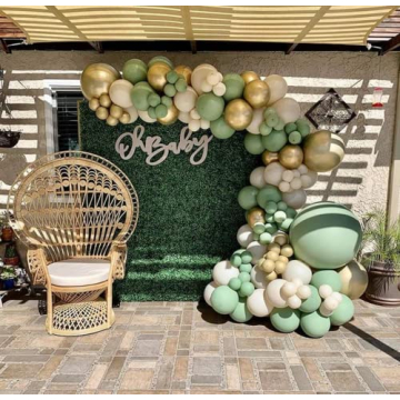 PageebO Balloon Garland Arch Kit - 154 Colorful Balloons