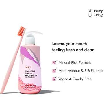 Rael Fluoride Free Toothpaste for Sensitive Teeth