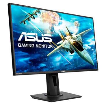 ASUS VG275Q 27 inch Full HD 1080p 1ms Dual HDMI Eye Care Console Gaming Monitor with FreeSync/Adapti...
