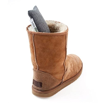 Moso Natural Shoe Deodorizer Inserts for Odor Free Shoes