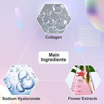 Adofect Peach Mochurizing Collagen Lip Masks - Anti-Aging