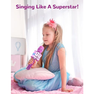 Amazmic Kids Microphone - Fun Karaoke Toy for Ages 3-10