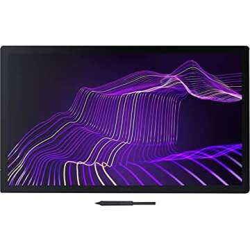 Wacom Cintiq Pro 27 Creative Pen Display (4K Graphic Drawing Monitor with 8192 Pen Pressure and 99% Adobe RGB (DTH271K0A), Black