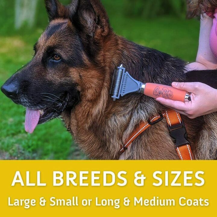 GoPets Dematting Comb for Cats & Dogs