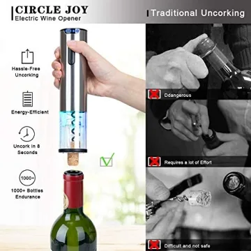 Rechargeable Electric Wine Bottle Opener for All Wine Lovers
