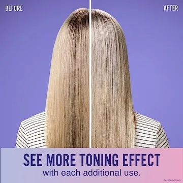 OGX Impecca-Blonde Purple Toning Shampoo for Vibrant Locks