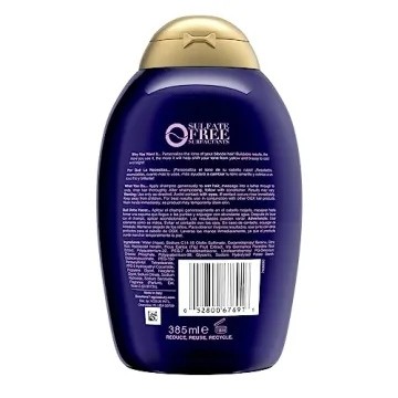 OGX Impecca-Blonde Purple Toning Shampoo for Vibrant Locks