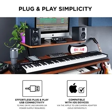 M-Audio Keystation 88 MK3 88-Key MIDI Keyboard Controller