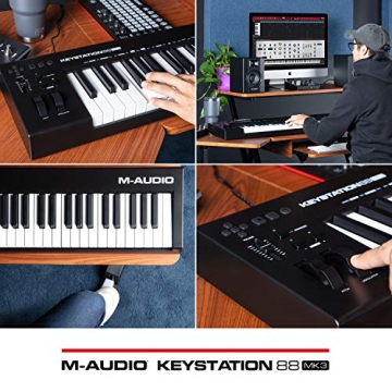 M-Audio Keystation 88 MK3 88-Key MIDI Keyboard Controller