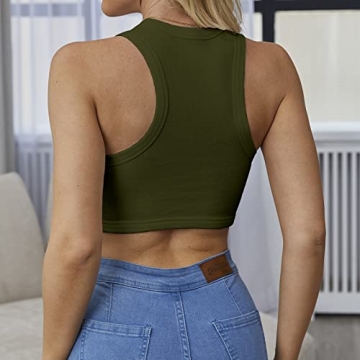 Abardsion Women's Stylish Crop Tank for Every Occasion