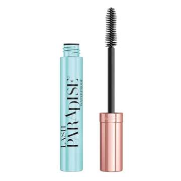 L'Oreal Voluminous Mascara Primer Base 0.27 Fl Oz & Lash Paradise Waterproof Mascara, Voluptuous Volume, 0.25 Fl Oz