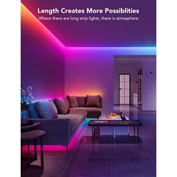 Smart Govee RGBIC LED Strip Lights for Home Decor