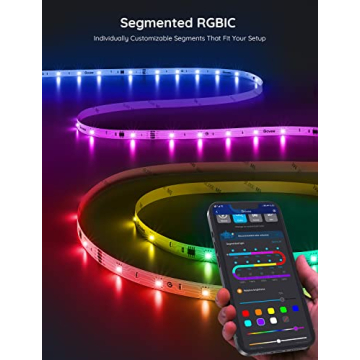 Smart Govee RGBIC LED Strip Lights for Home Decor